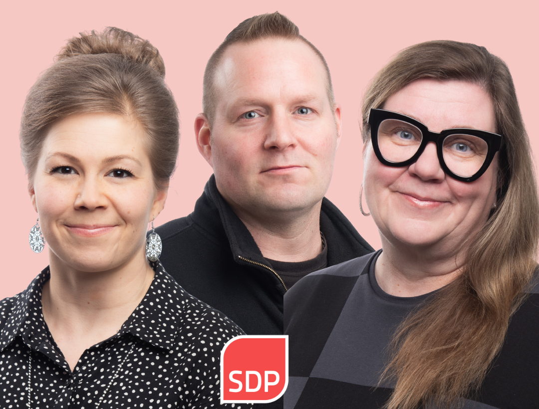 Puoluekokousedustajamme Tampereen puoluekokouksessa 2026